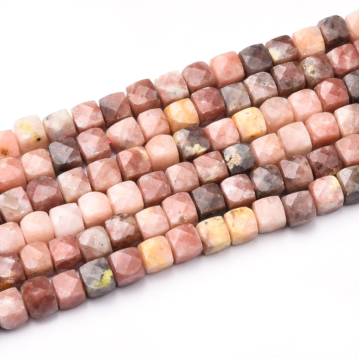 Plum Jade Beads Strand