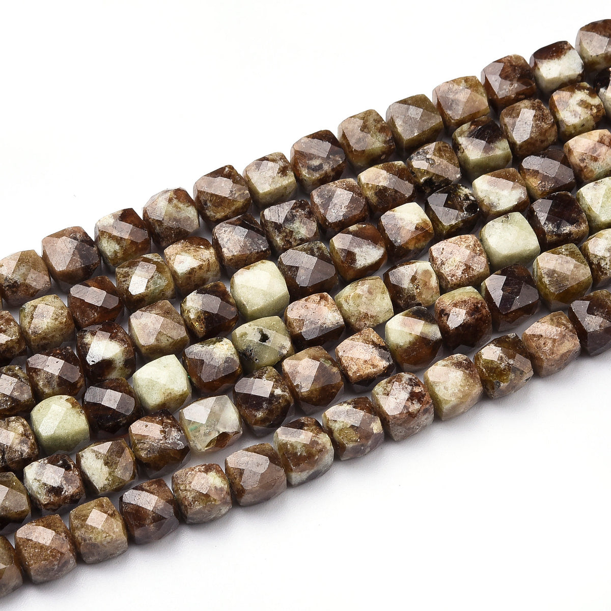 Green Garnet Beads Strand