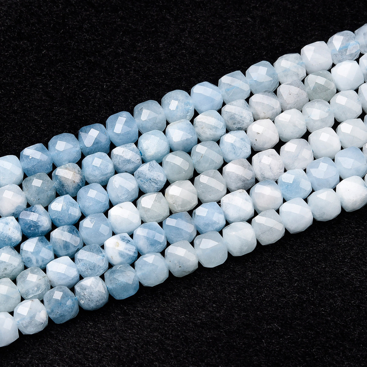 Aquamarine Beads Strand