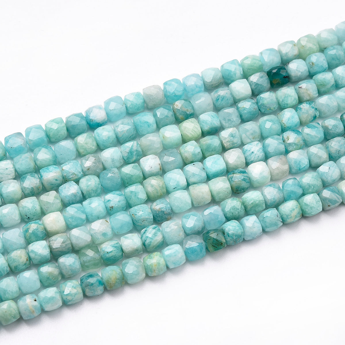 Grade AA Brazil Amazonite Beads Strand