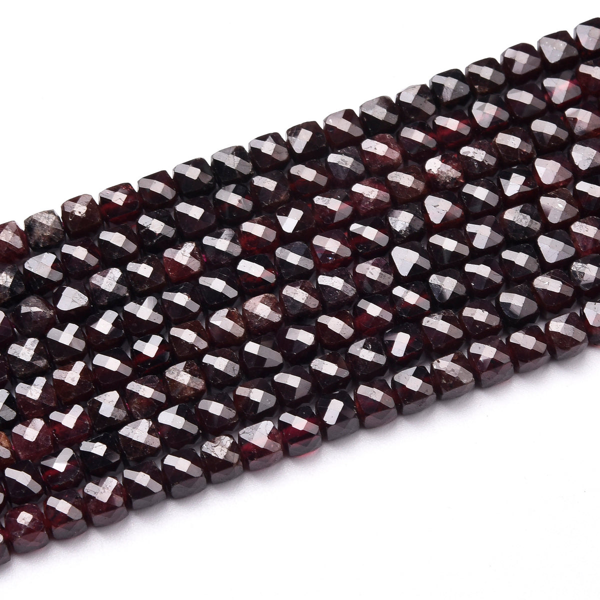 Grade A Garnet Beads Strand