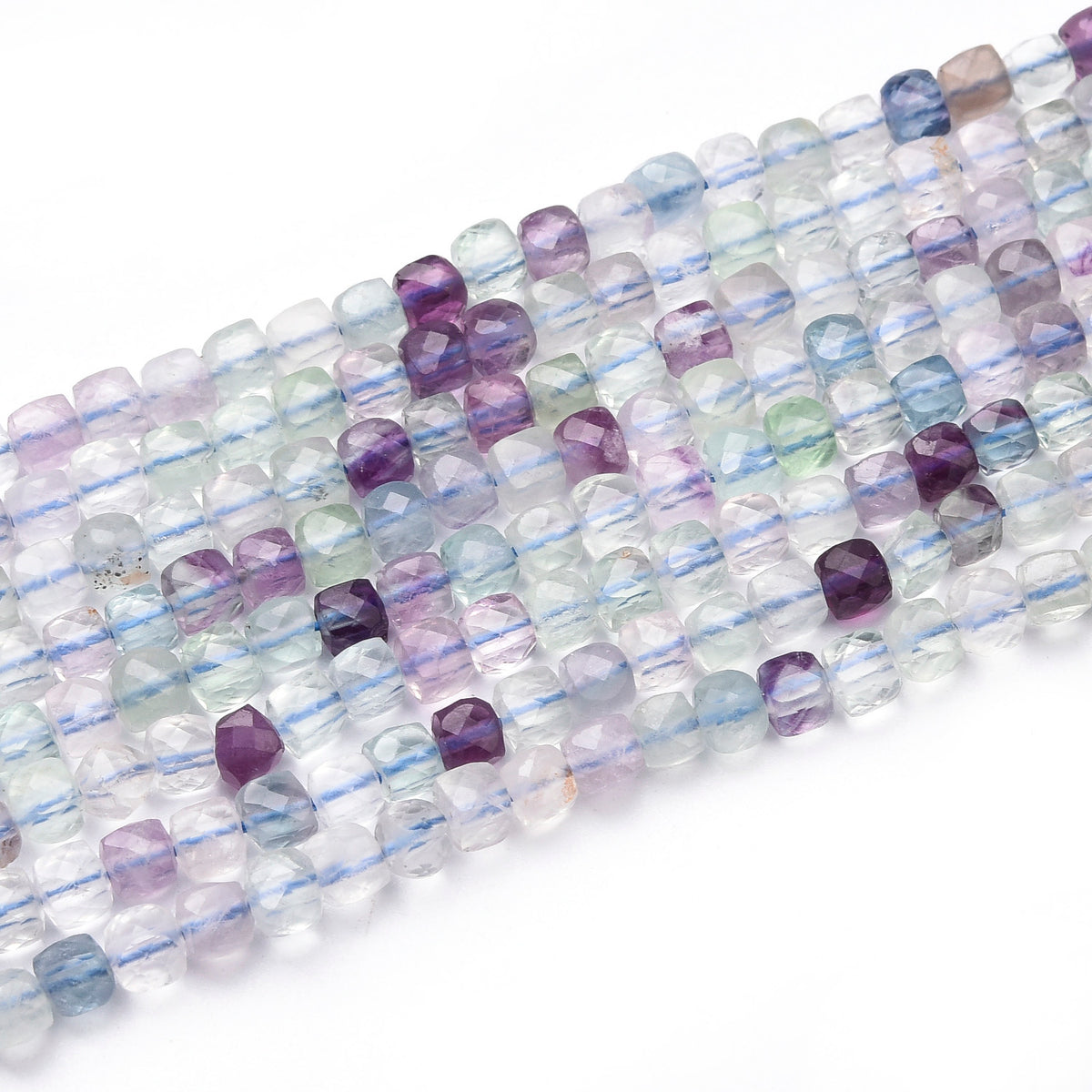 Grade A Fluorite Beads Strand