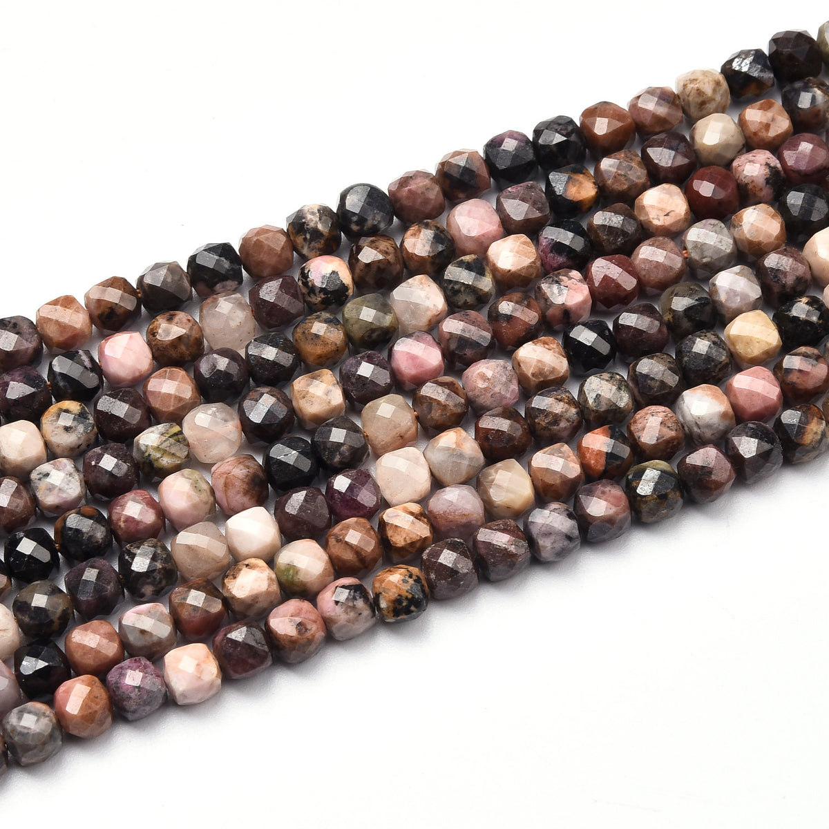 Rhodonite (Black) Beads Strand