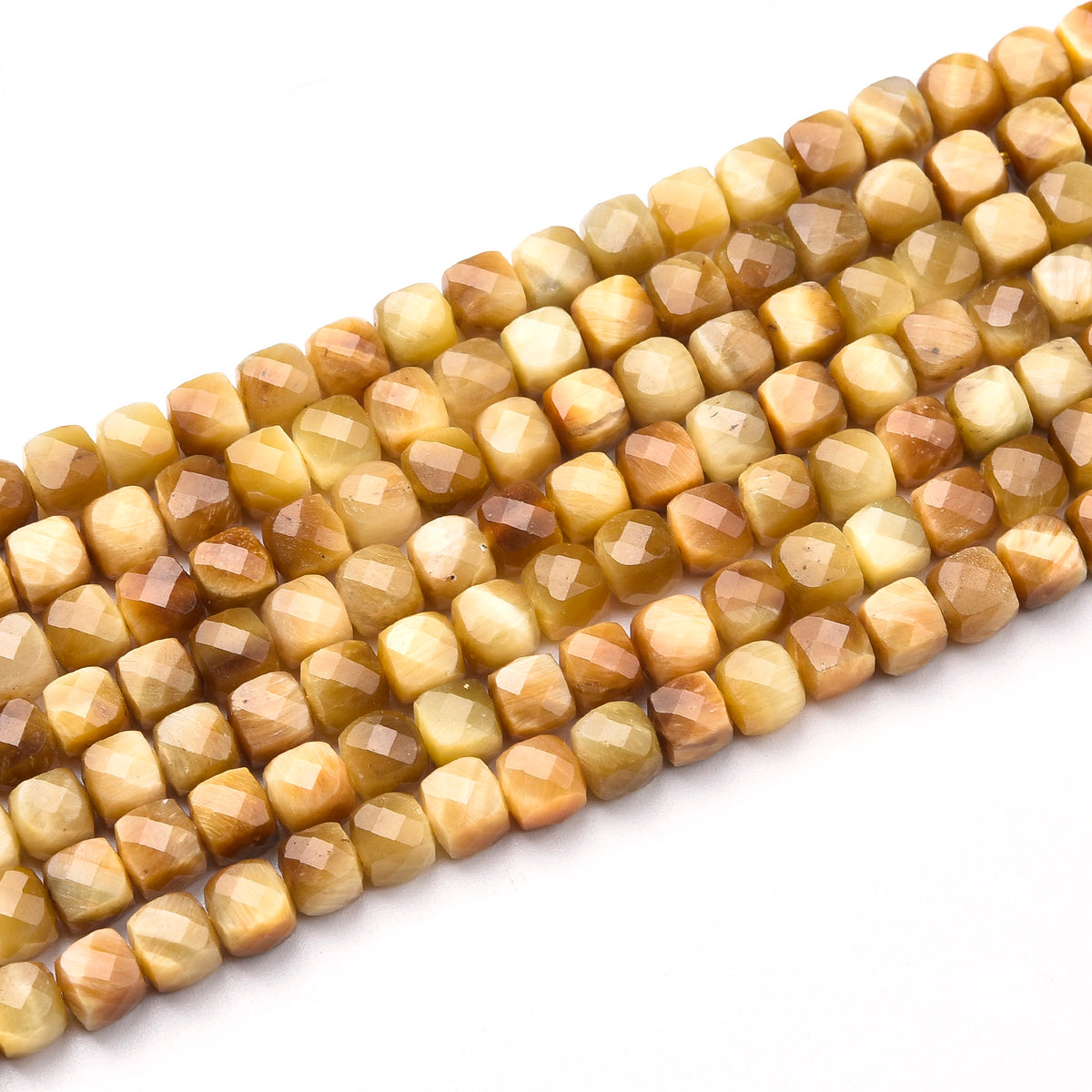 Light Golden Tiger Eye Beads Strand