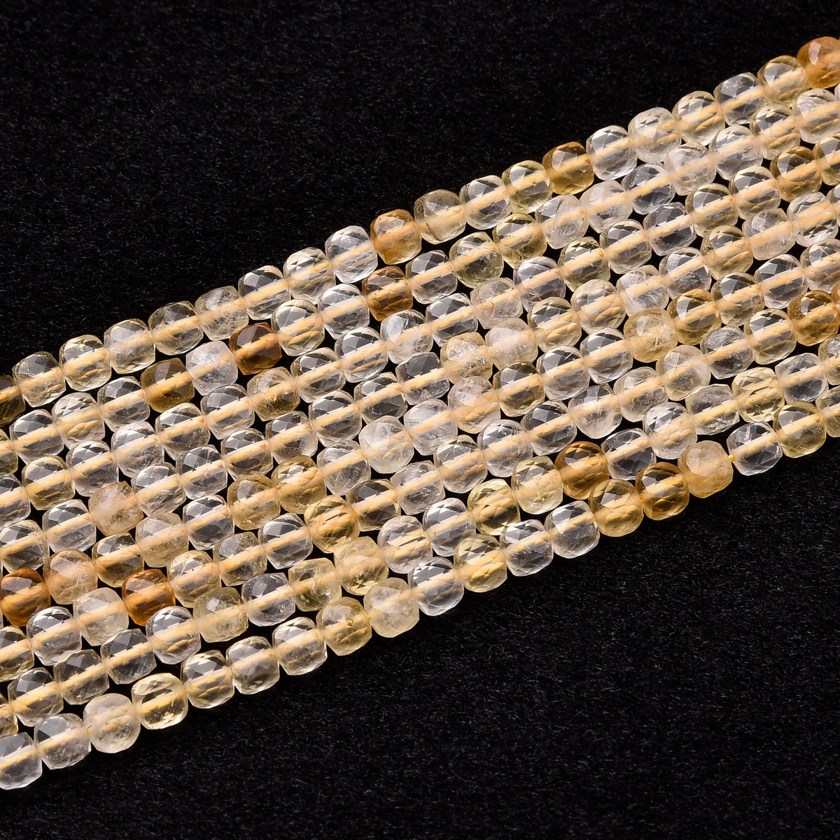 Grade AA Natural Yellow Cirtine Beads Strand