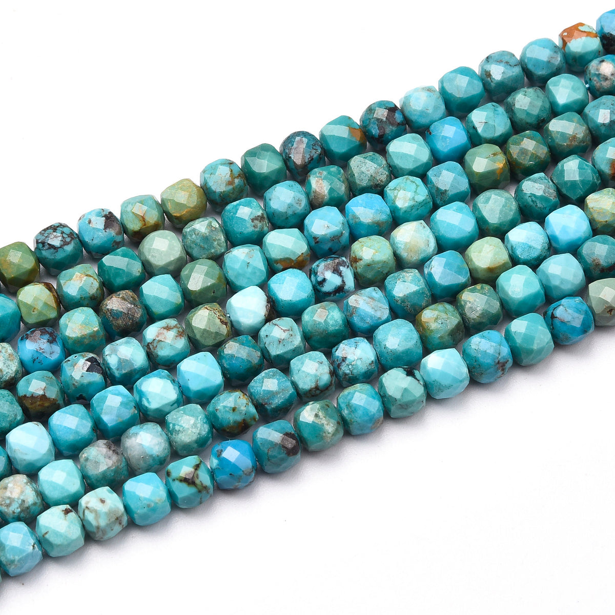 Grade AAA Blue / Green Turquoise Beads Strand