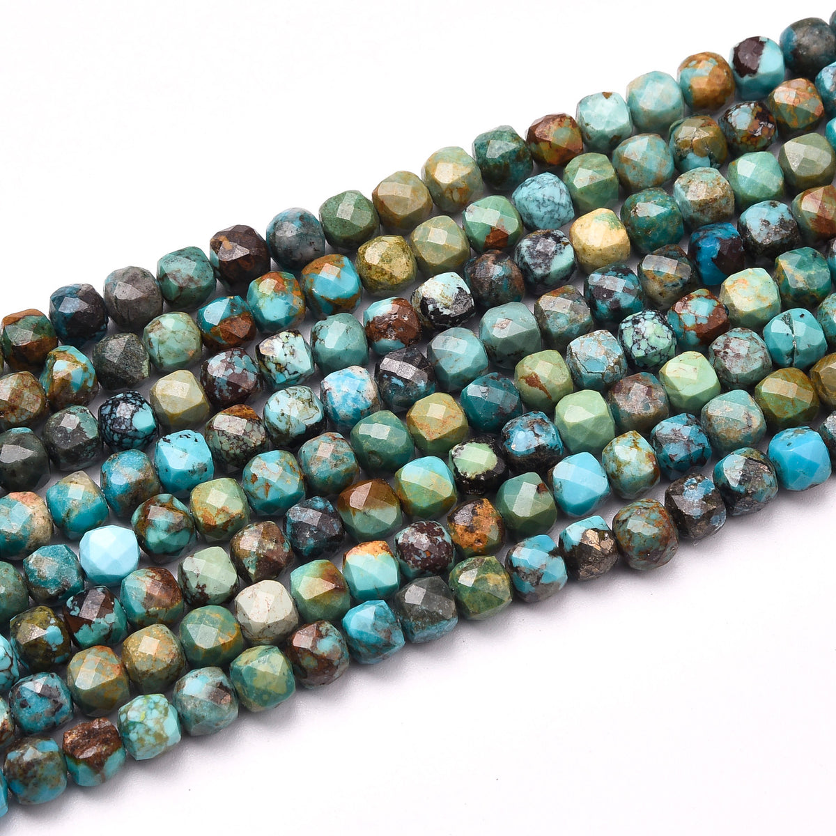 Blue Turquoise Beads Strand