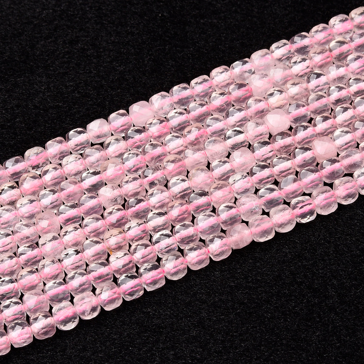 Rose Quartz Beads Strand