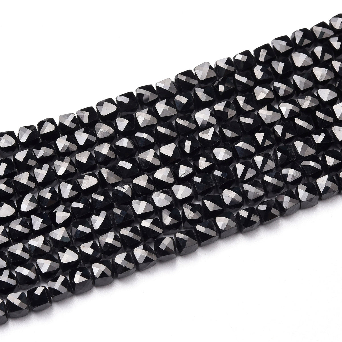 Black Spinet Beads Strand