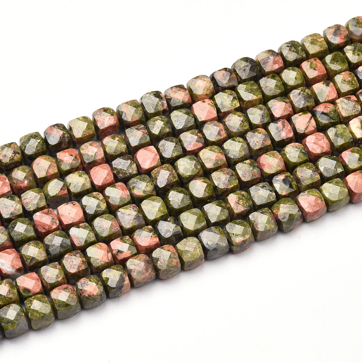 Unakite Beads Strand