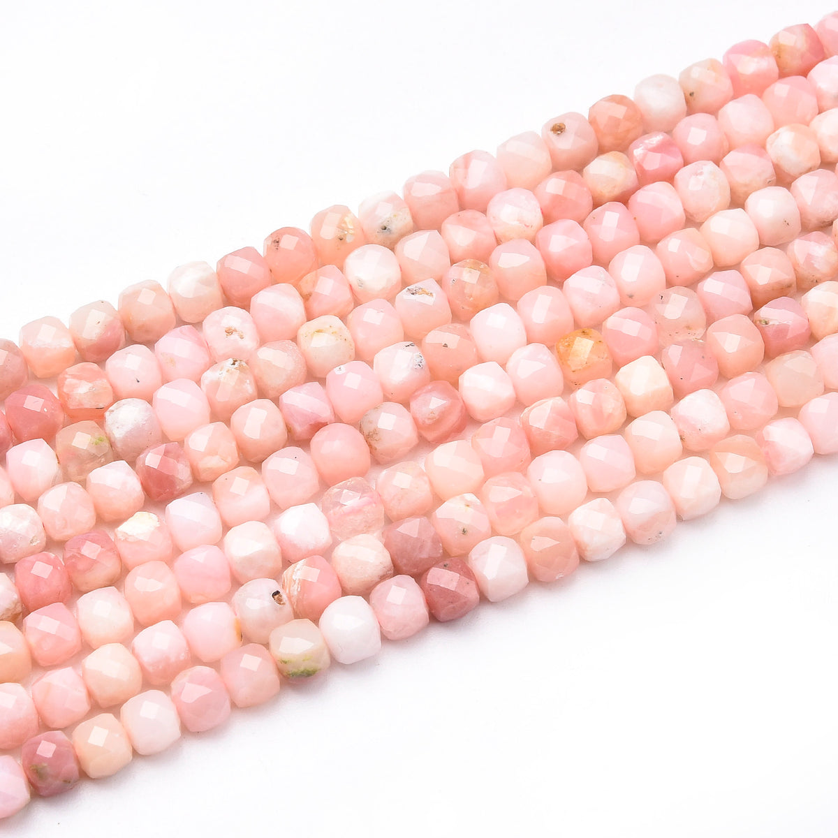 Baby Pink / Coral / Blush / Pink Opal Beads Strand