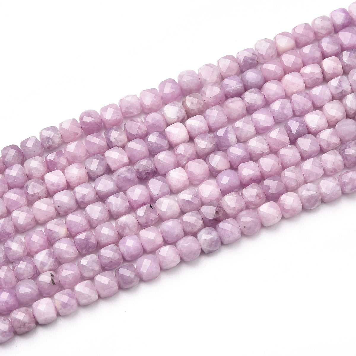 Lite Purple Phosphosiderite Beads Strand