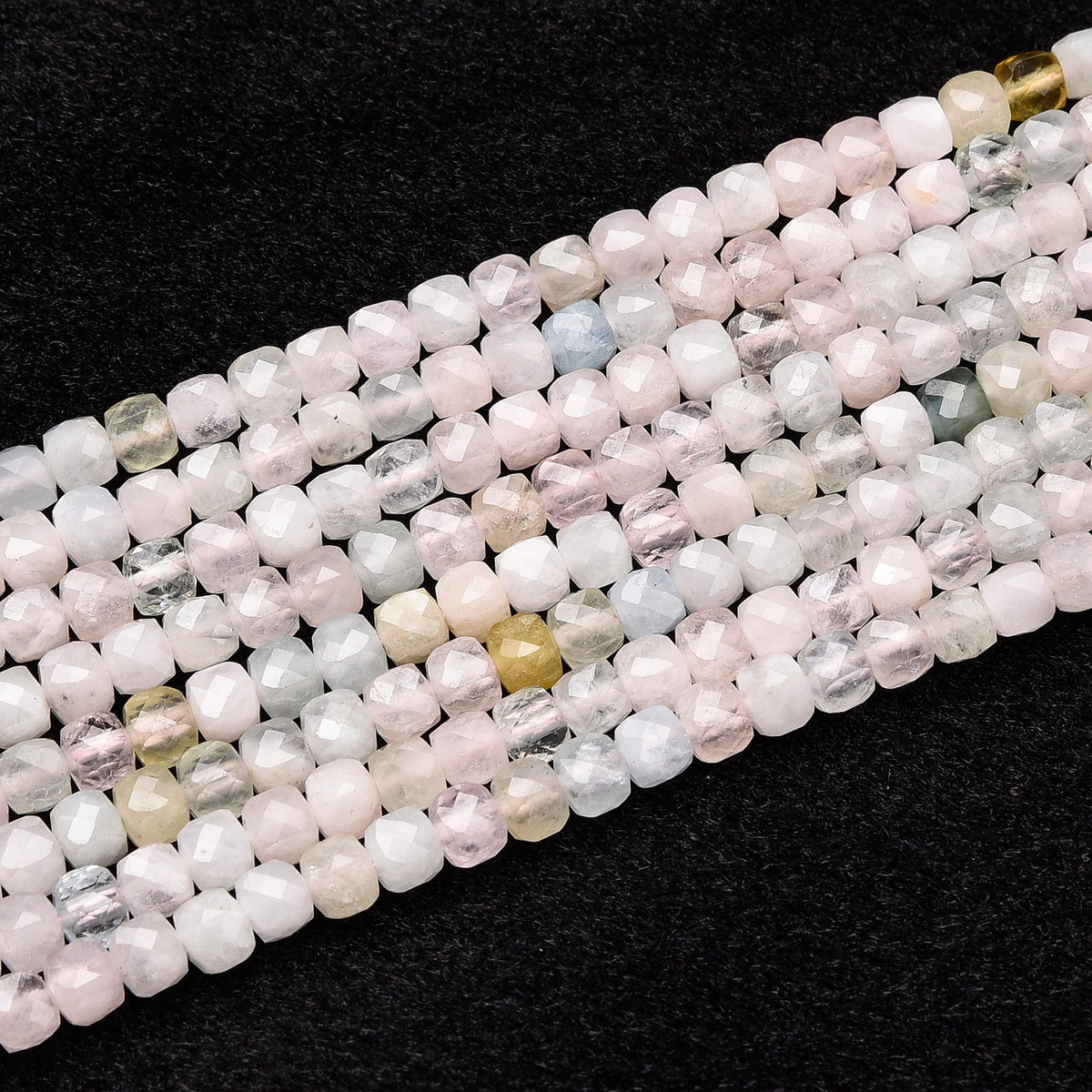 Soft Pink Morganite Beads Strand