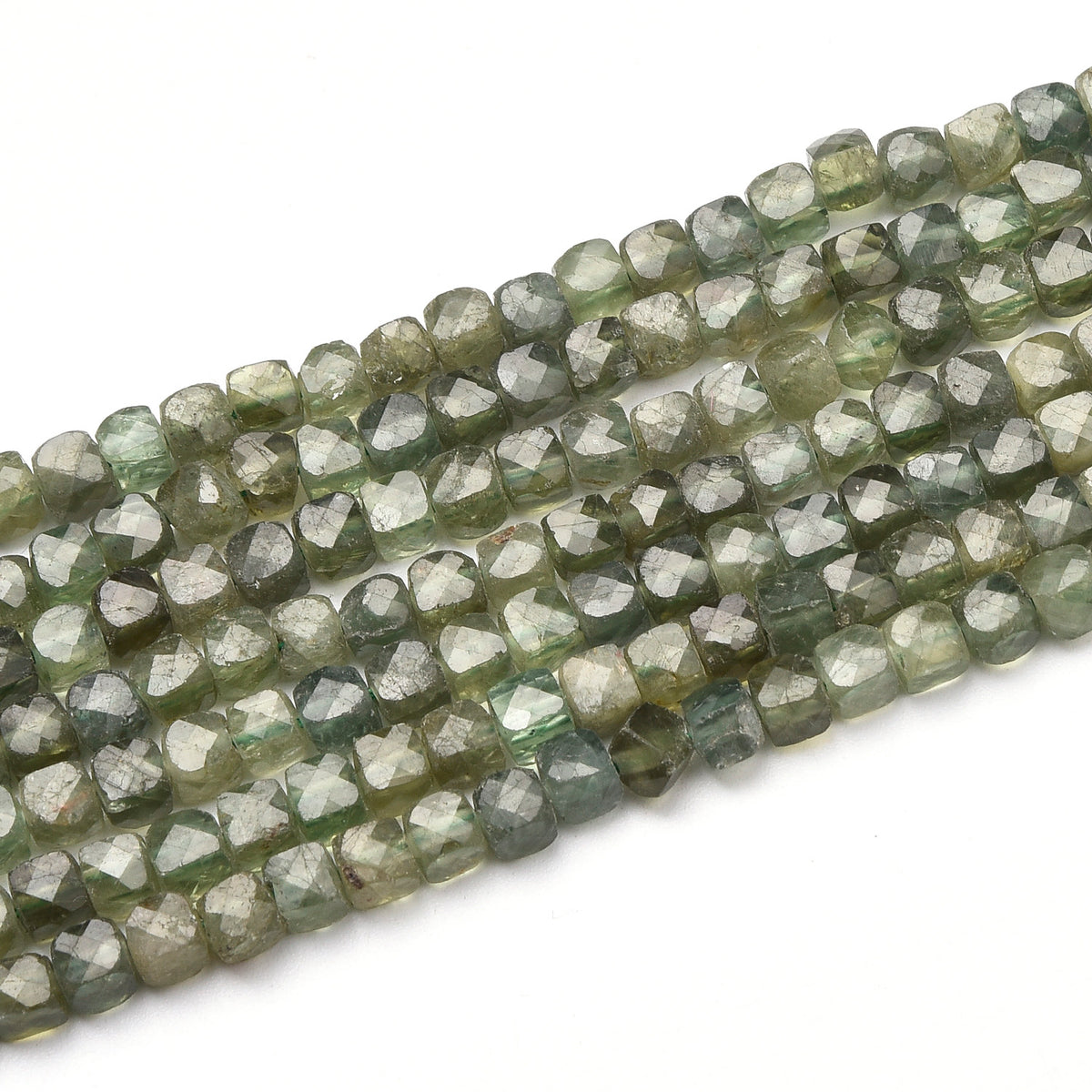 Green Apatite Beads Strand