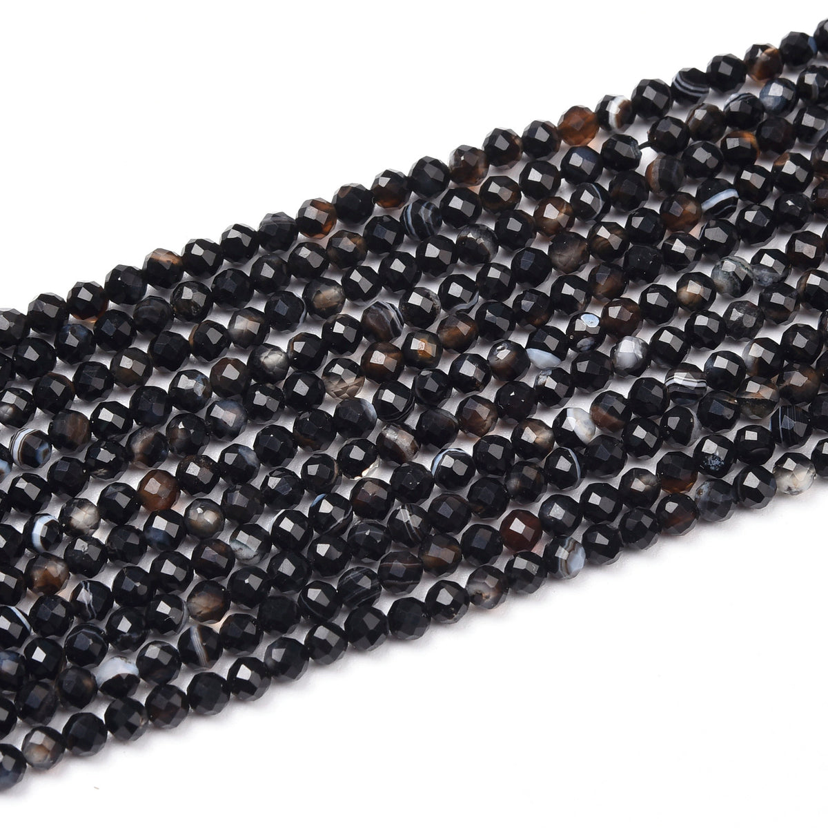 Black Onyx Beads Strand