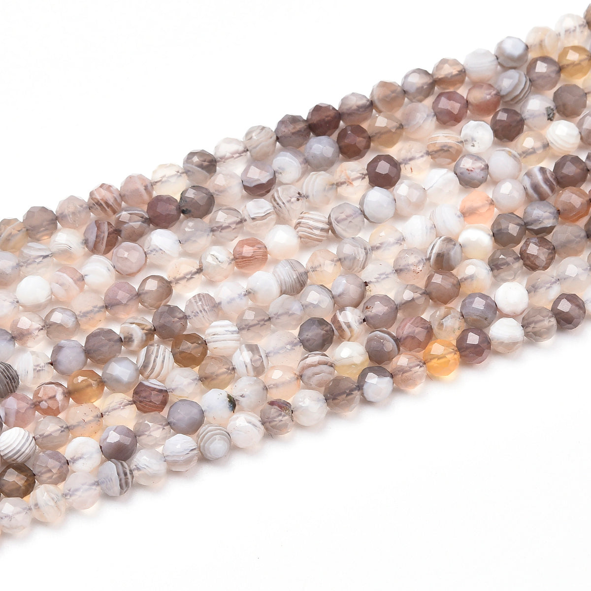 Botswana Agate Beads Strand