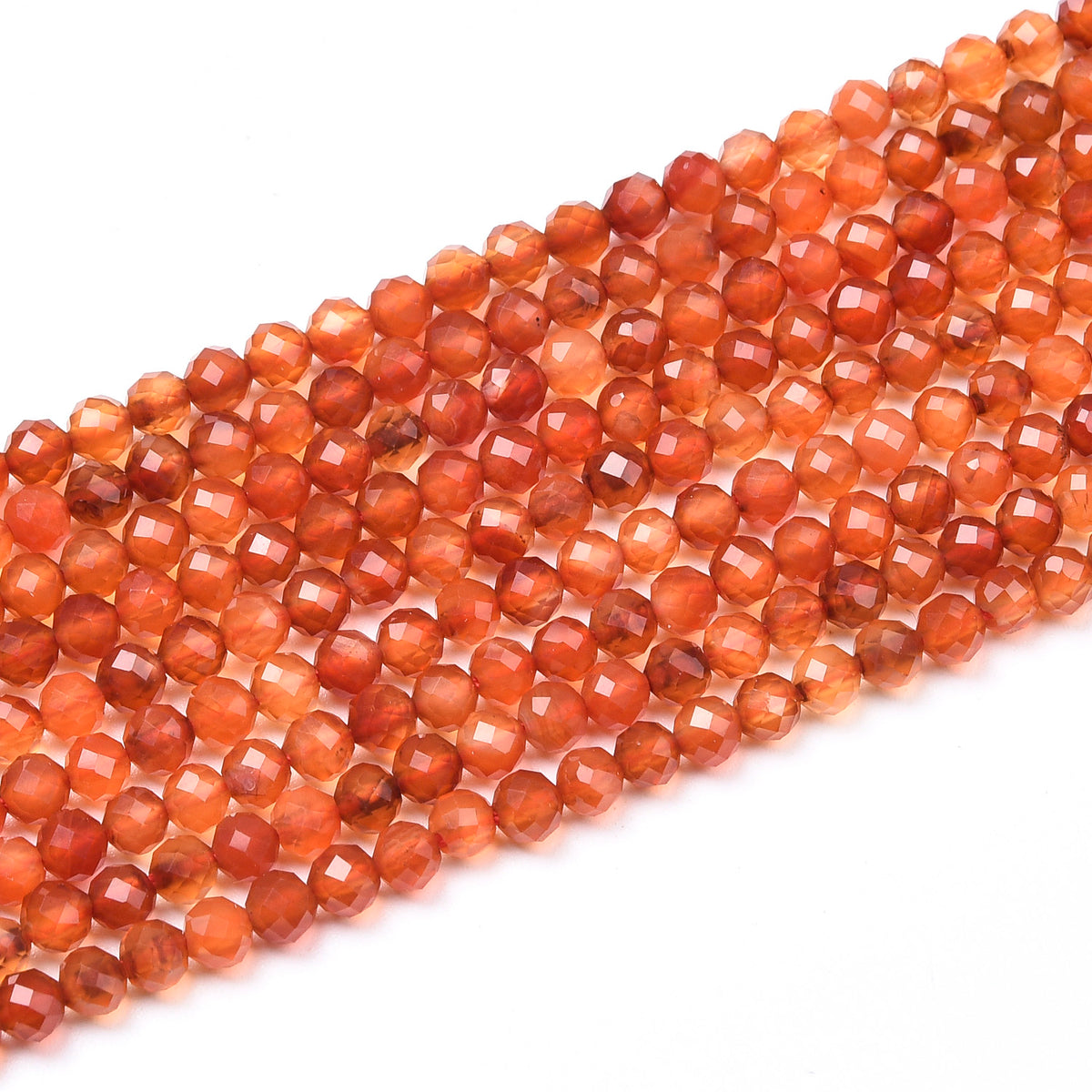 Red Carnelian Beads Strand