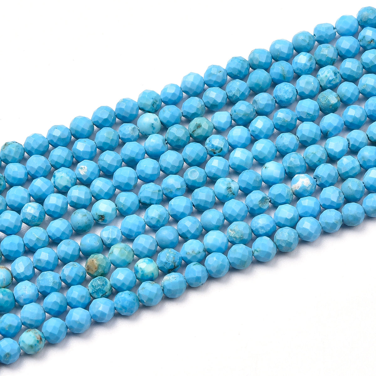 Blue Turquoise Beads Strand