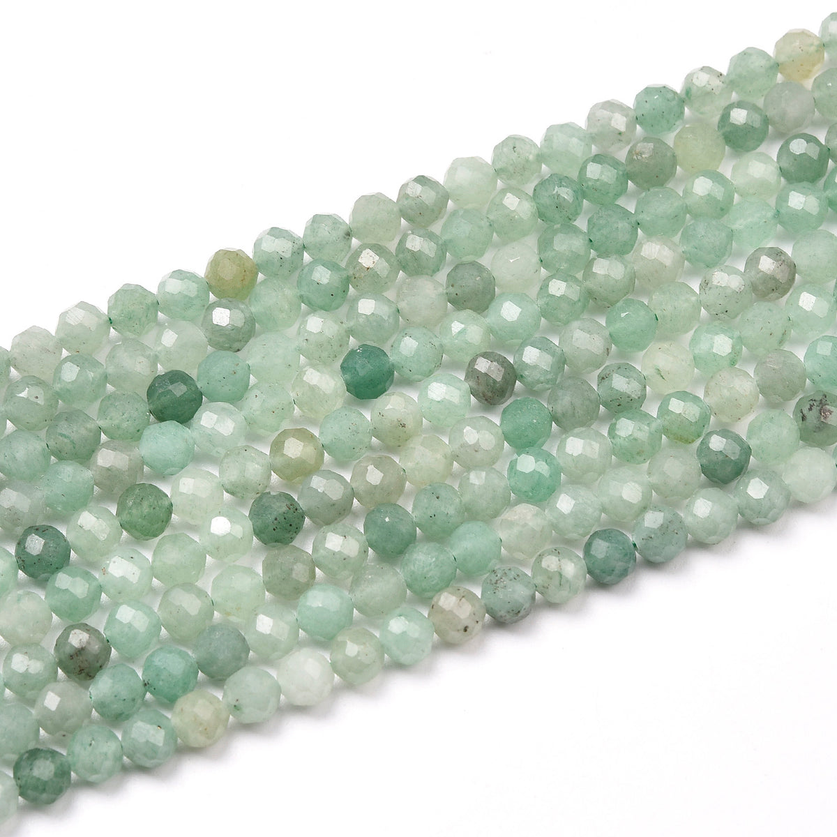 Green Aventurine Beads Strand