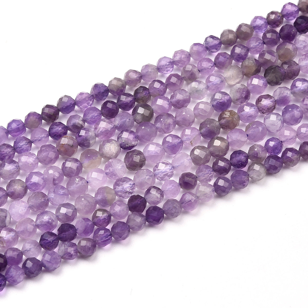 Light Purple Amethyst Beads Strand