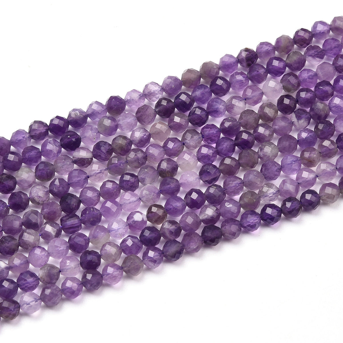 Purple Amethyst Beads Strand