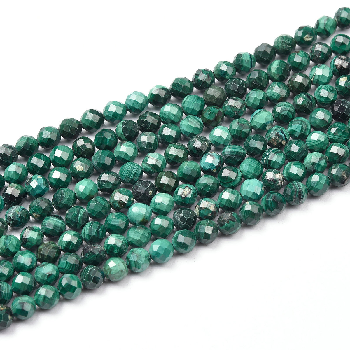 Green Malachite Beads Strand