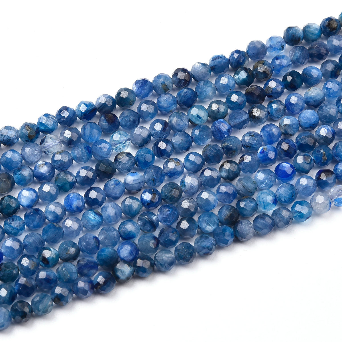 Light Blue / Light Grey Kyanite Beads Strand