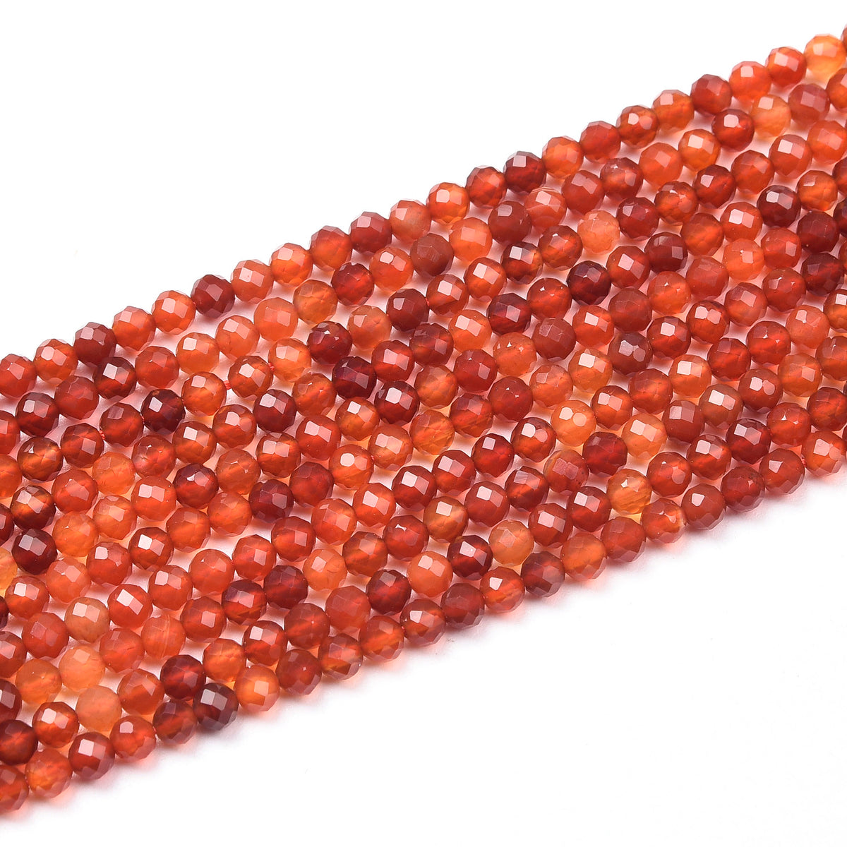 Red Carnelian Beads Strand