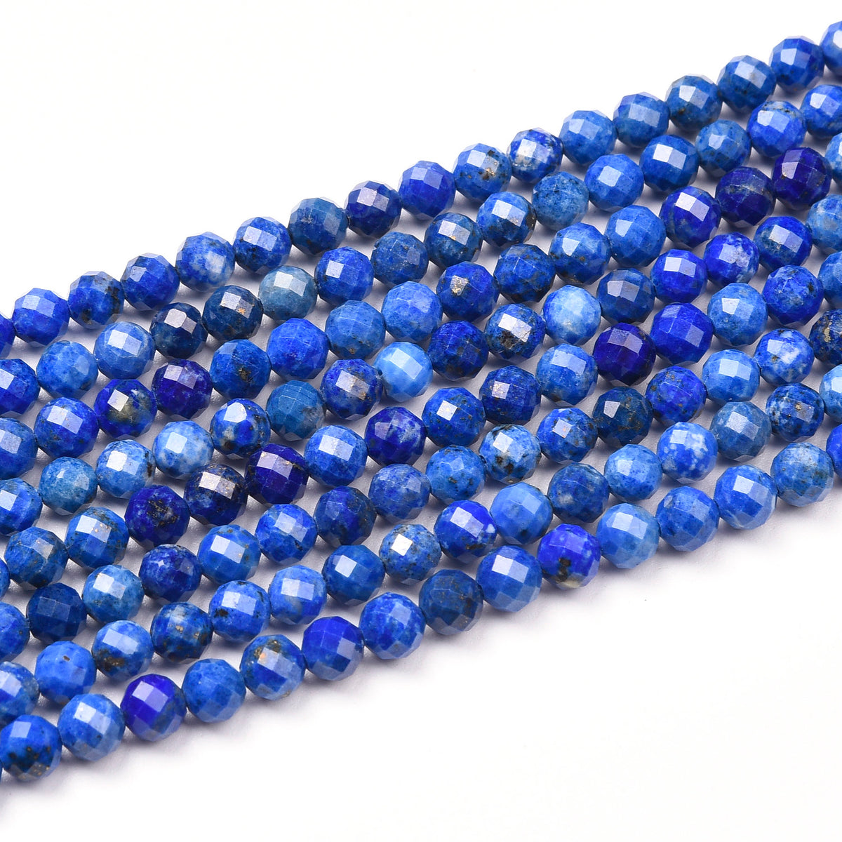 Blue Lapis Beads Strand