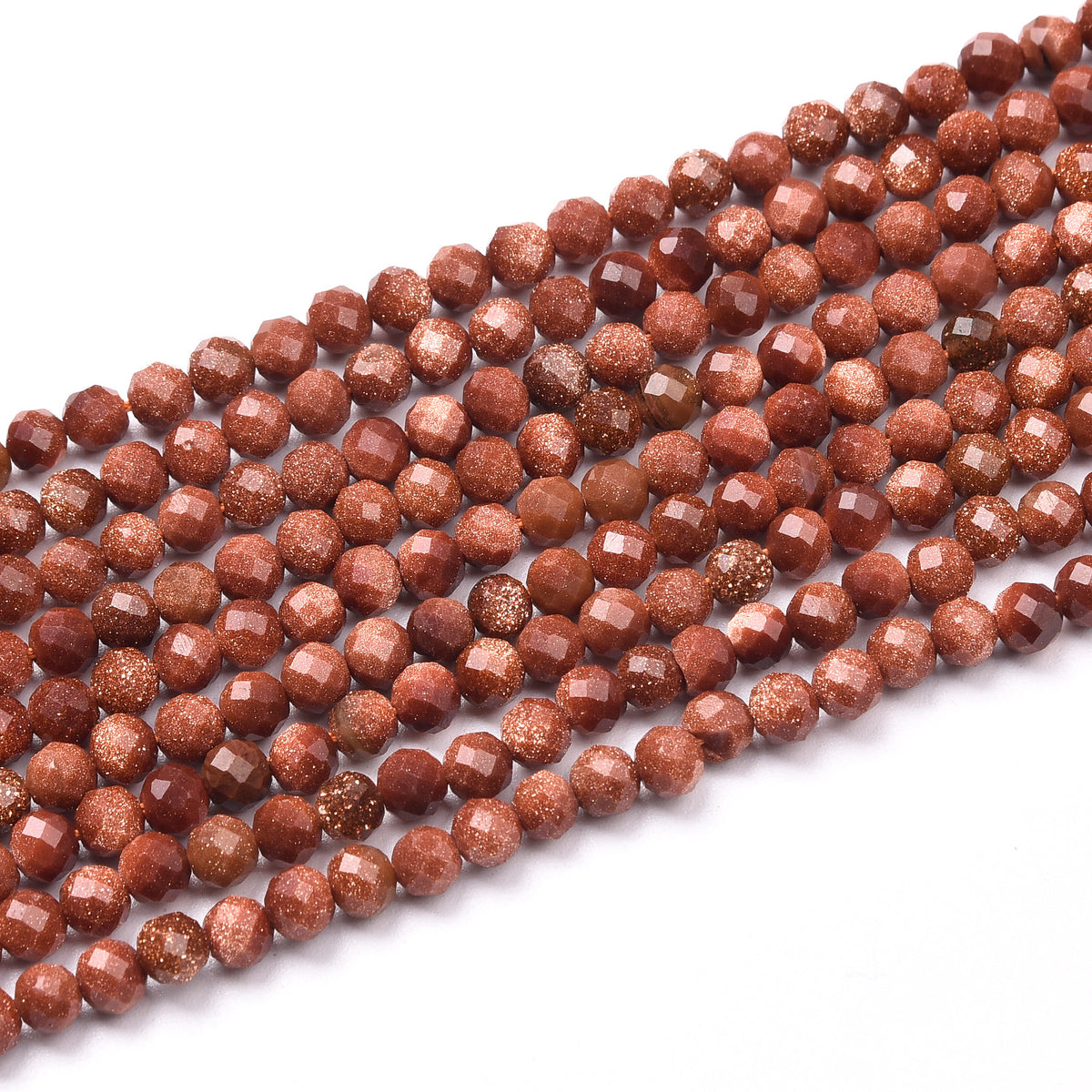 Goldstone Beads Strand