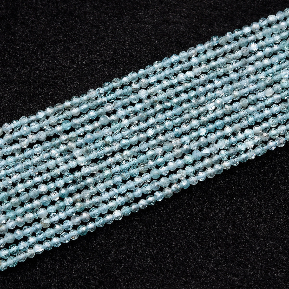 Light Blue Apatite Beads Strand