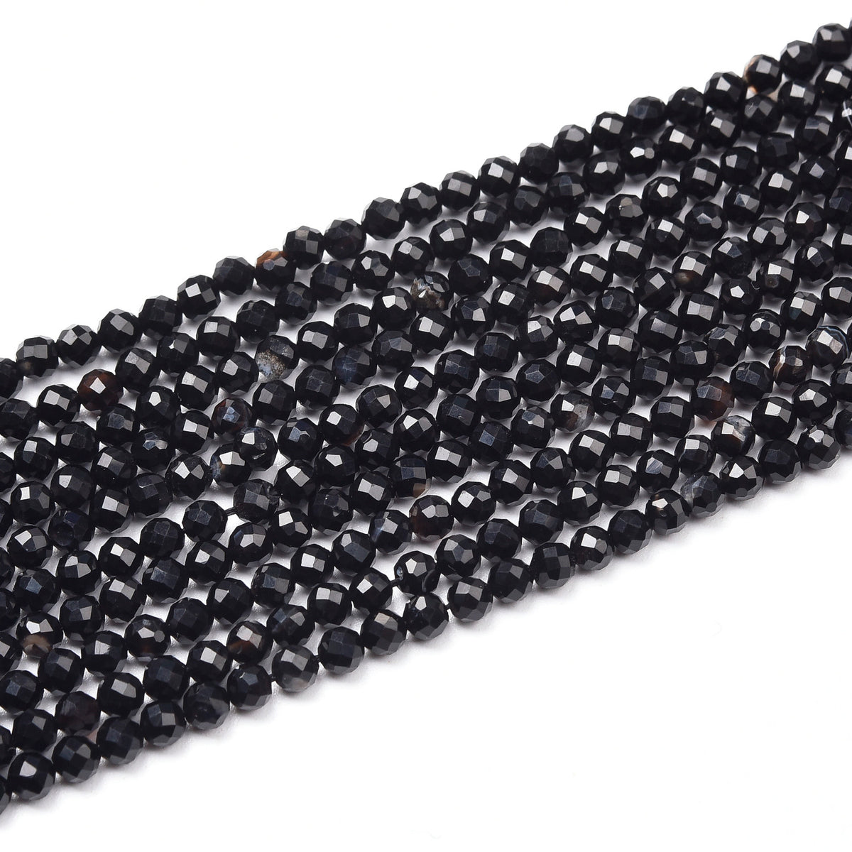 Black Onyx Beads Strand