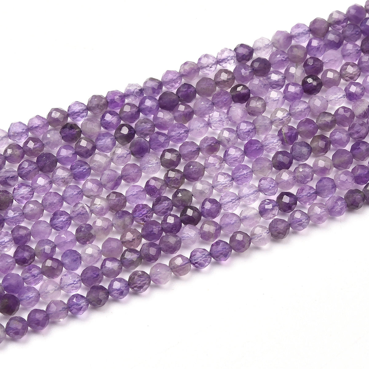 Light Purple Amethyst Beads Strand