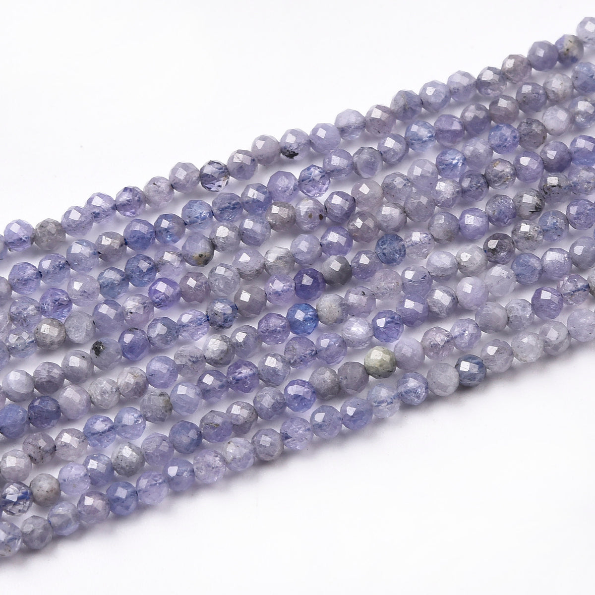 Light Purple Tanzanite Beads Strand