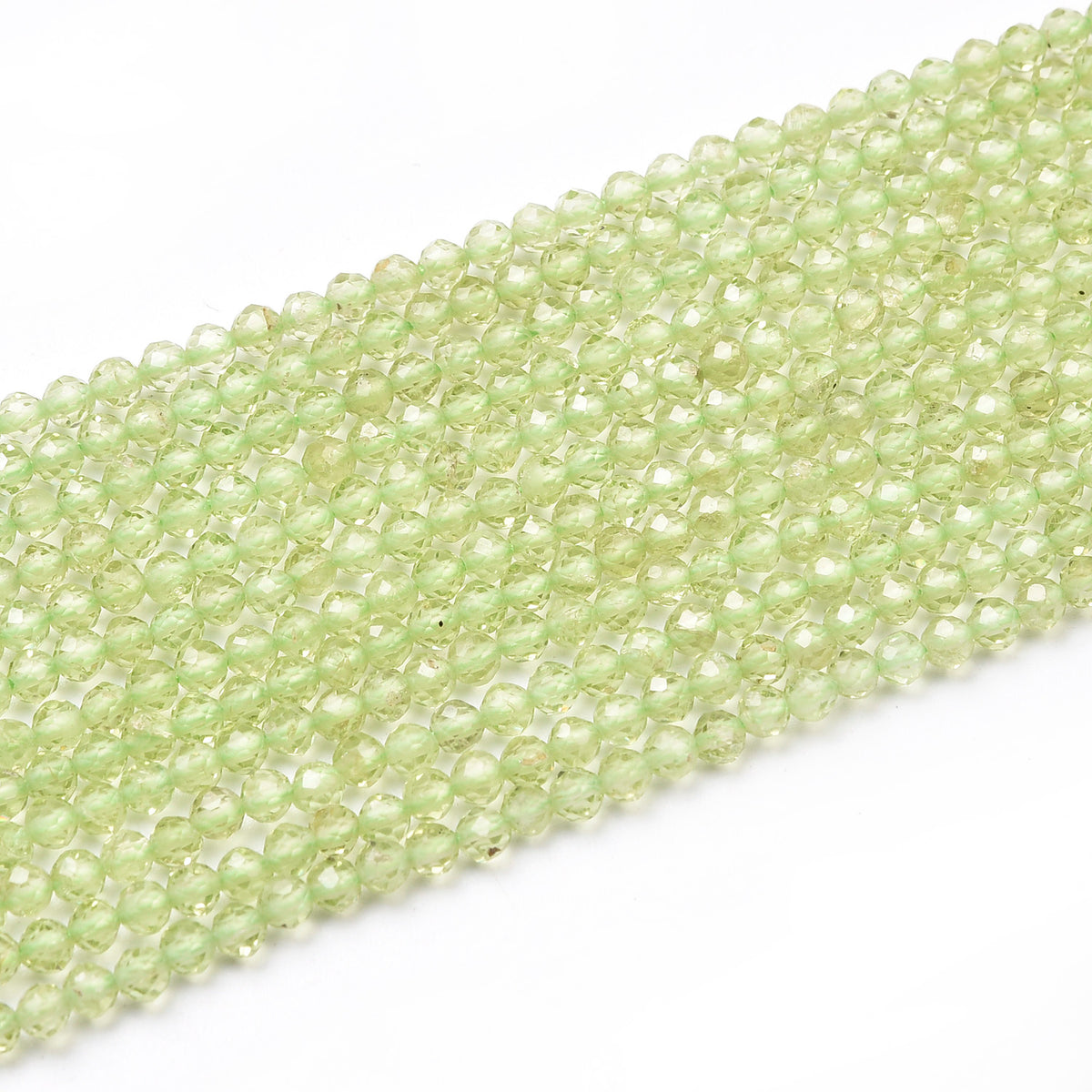 Green Peridot Beads Strand