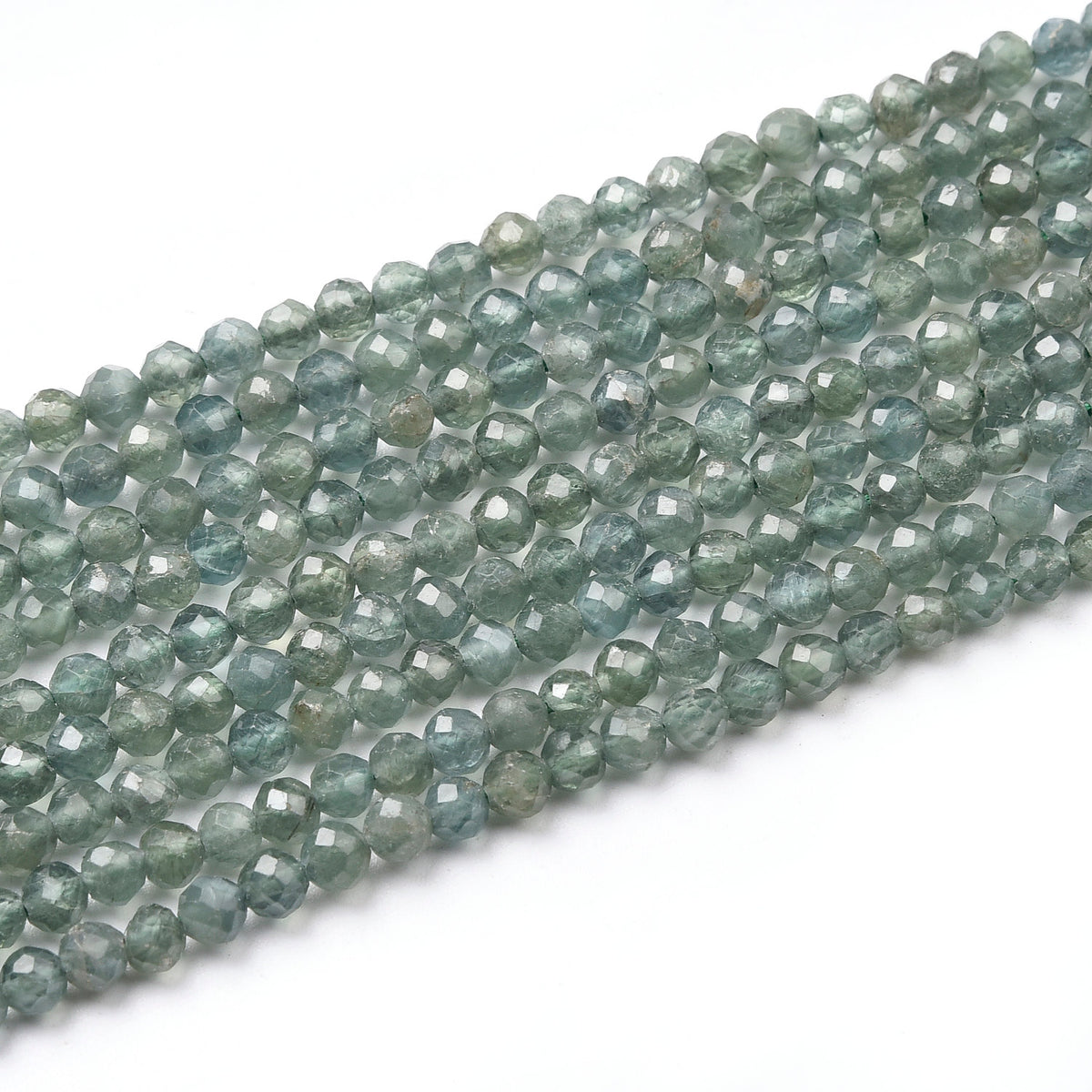 Green Apatite Beads Strand