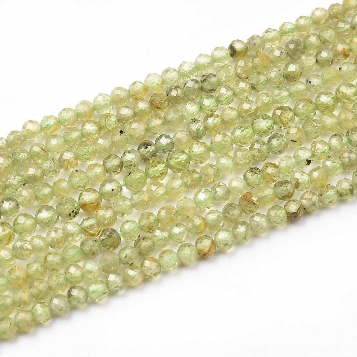 Light Green Peridot Beads Strand