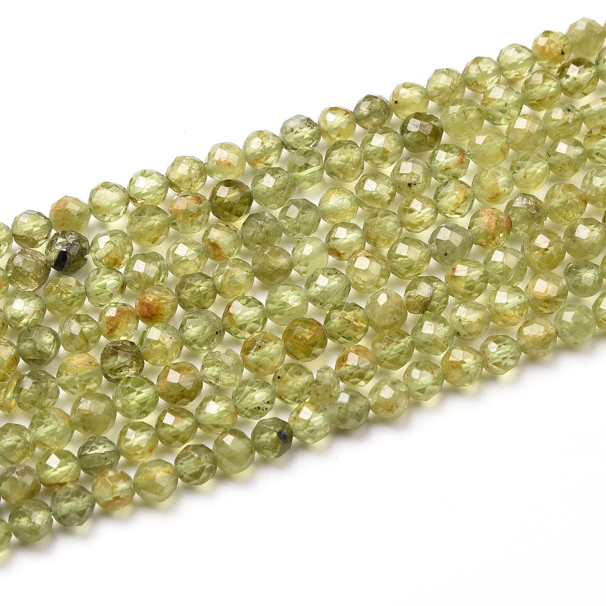 Green Peridot Beads Strand