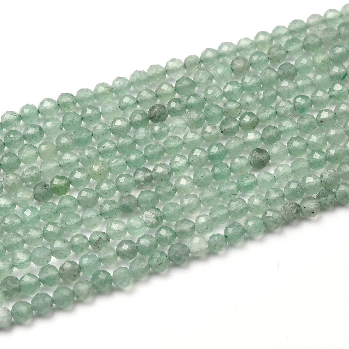 Green Aventurine  Beads Strand