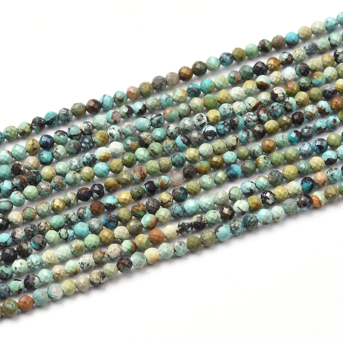 Teal Tuquoise Beads Strand