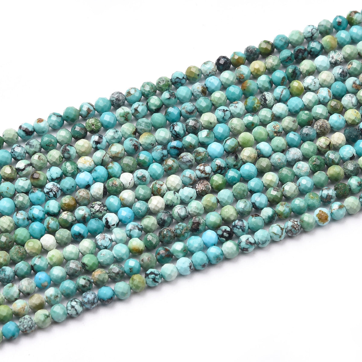 Blue Tuquoise  Beads Strand