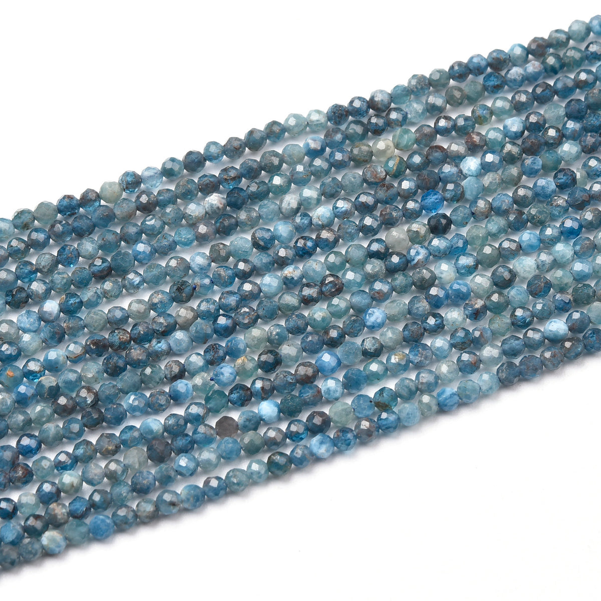 Light Blue Apatite  Beads Strand