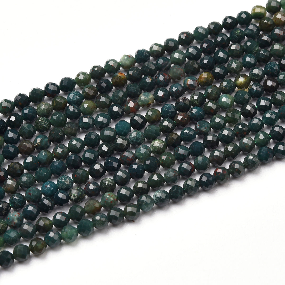 Bloodstone  Beads Strand