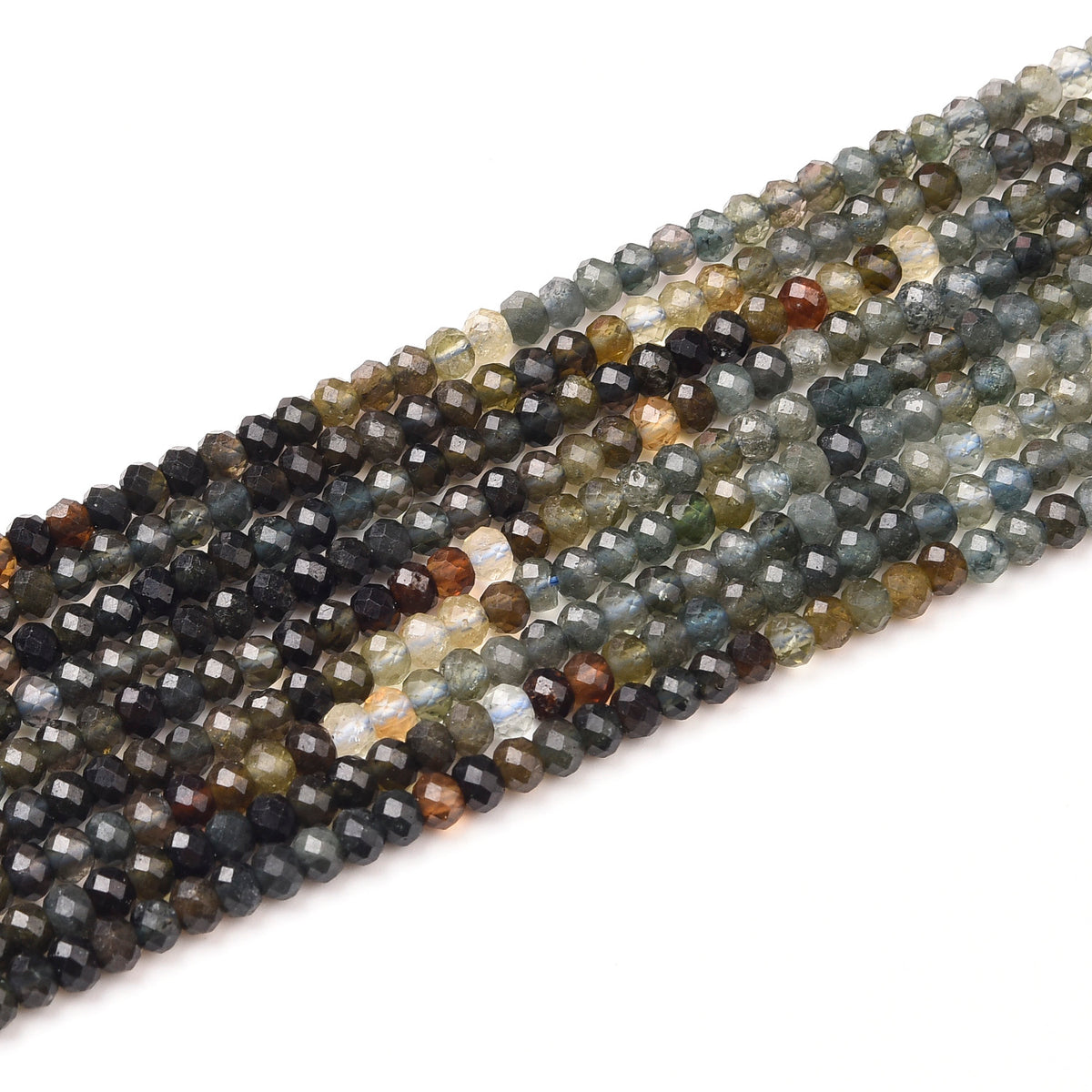 Green Tourmaline Beads Strand