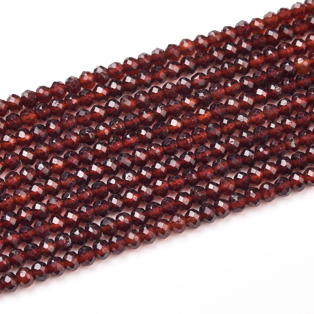 Red Garnet Beads Strand