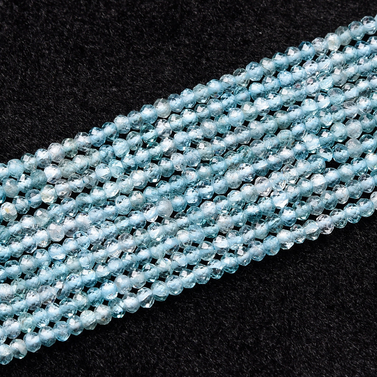 Light Blue Apatite Beads Strand