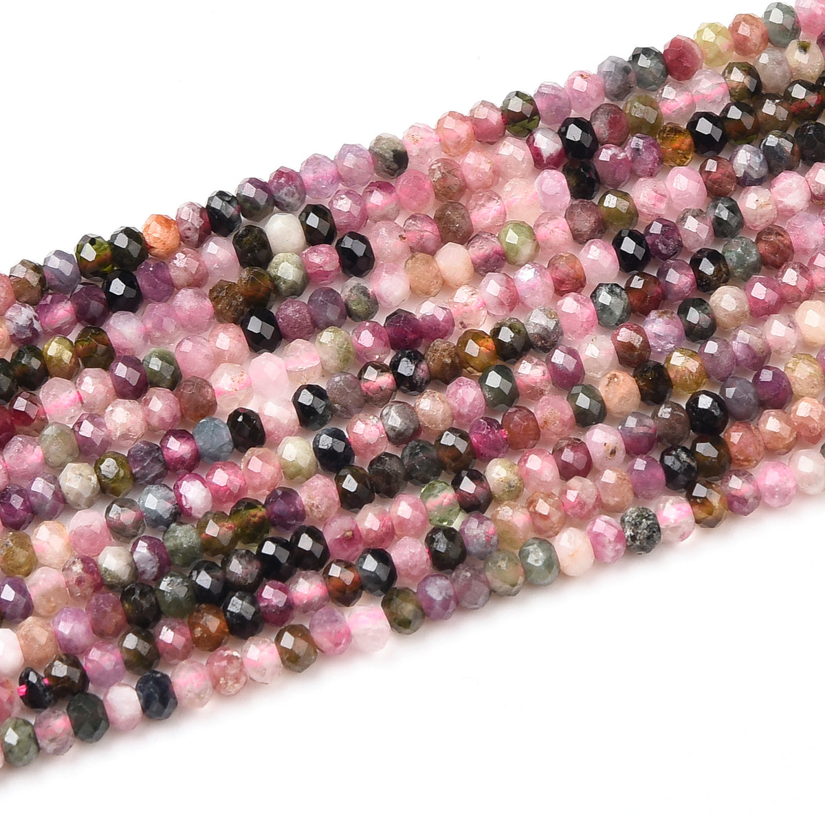 Mix Tourmaline Beads Strand