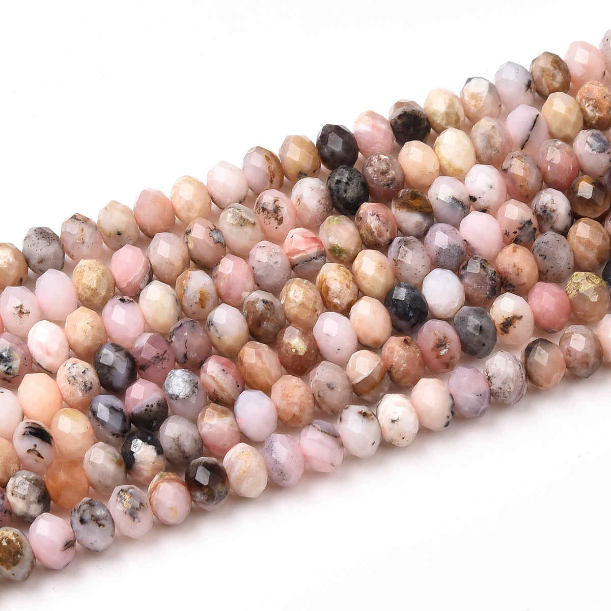 Pink Opal Beads Strand