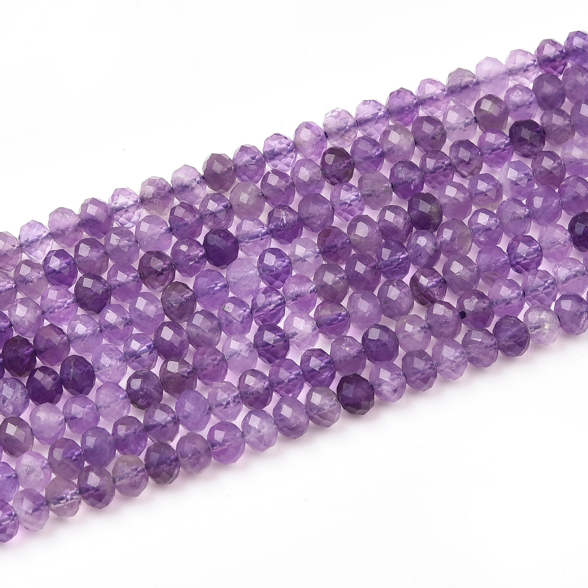 Purple Amethyst Beads Strand