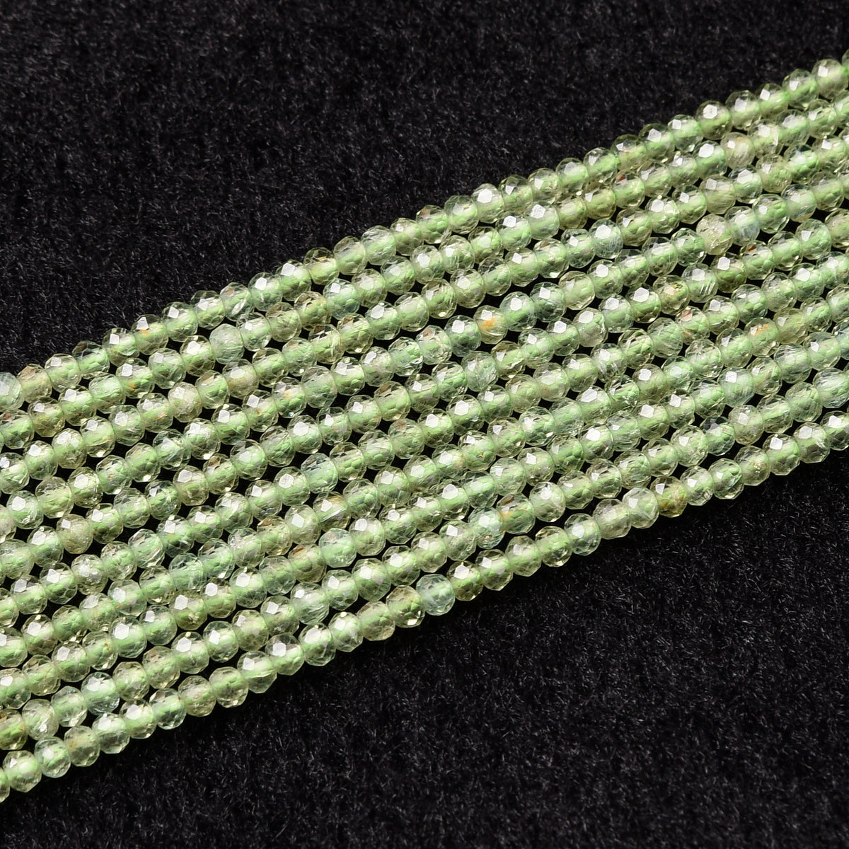 Green Apatite Beads Strand